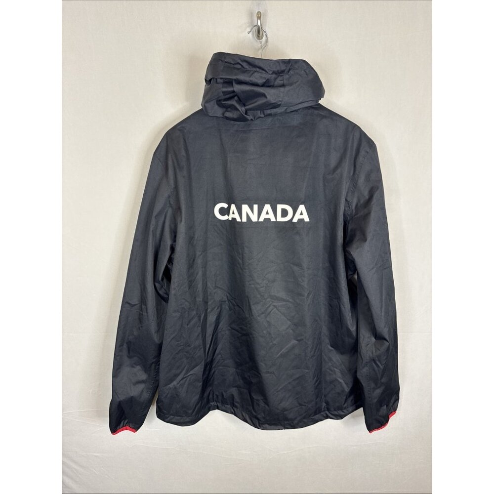 Kukri Team Canada Commonwealth Games Jacket Mens 2XL Reg Black‎ Hooded - Picture 3 of 6